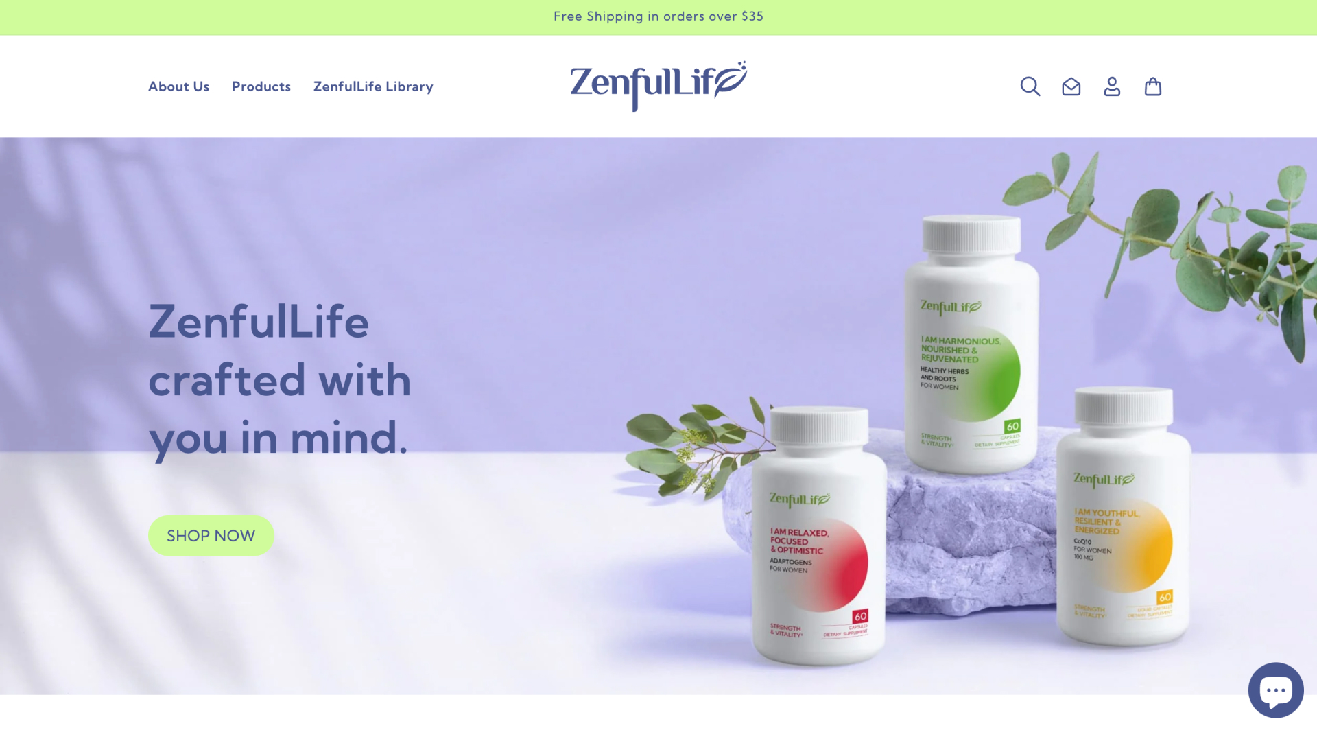 ZenfulLife Nutrition por Tebiko